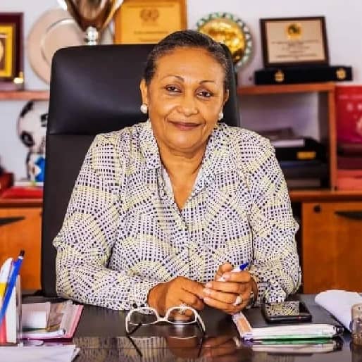 Céline Eko. ...Samuel Eto'o c'est mon fils que Dieu m'a donné.